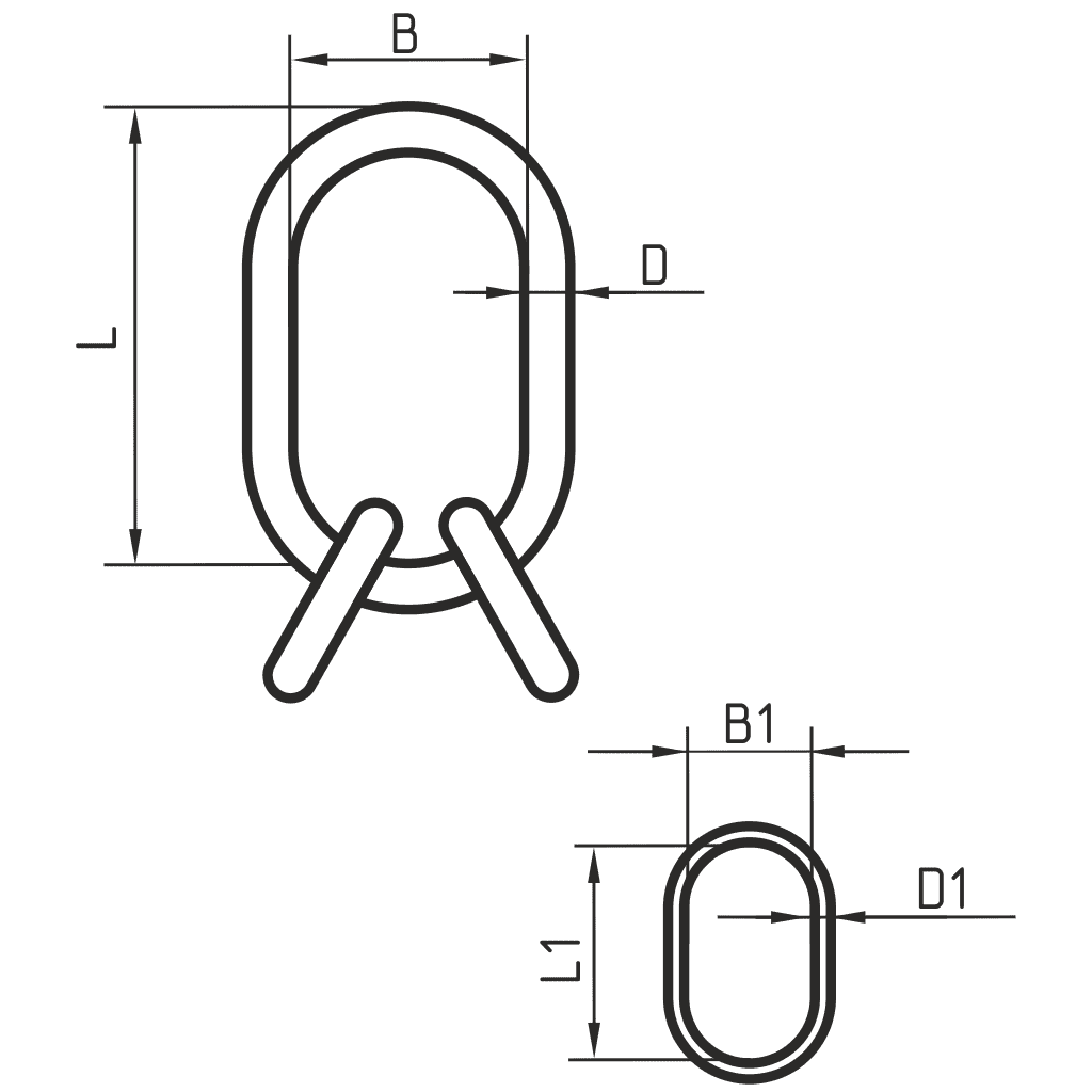 Стропильное кольцо NRL с увеличенными подзвенниками (2,4т)_1